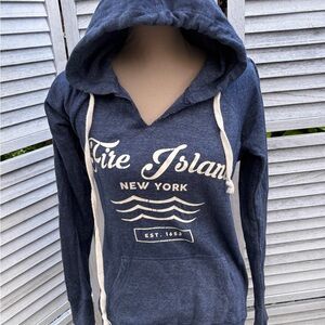 Ocean Drive Navy Pullover with Cream Label